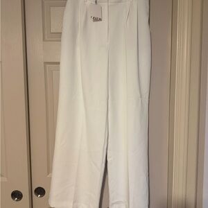 NWT ZARA White Wide leg Pants.